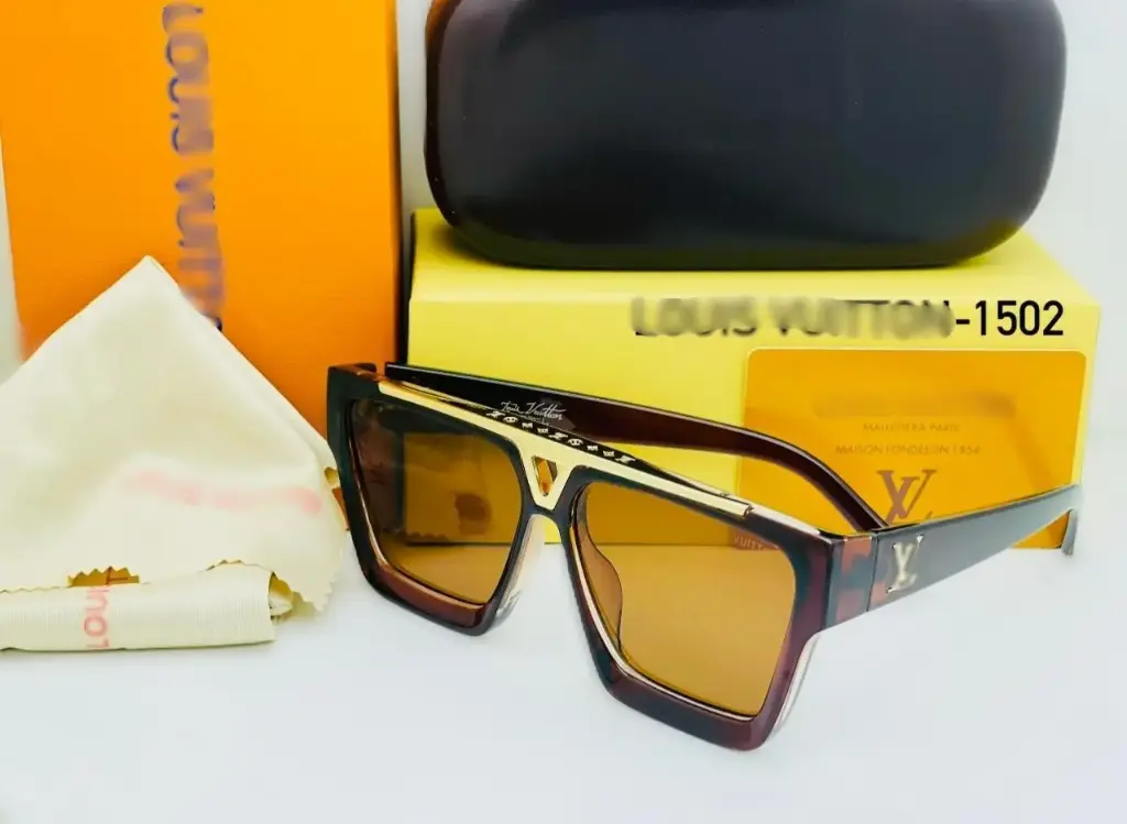 Lou!s Vu!tton Tiger Print Sunglasses - Men/Women